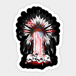 Face of America Sticker